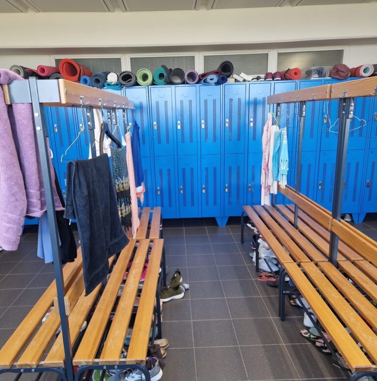 End of the Year Cleaning of the Gym Lockers  F09 Lockers & Closing of the changing rooms in F09